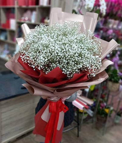 Букет цветов из: Гипсофила в Байчурово