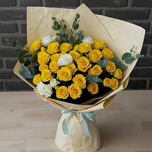 Букет цветов из:  Розы в Байчурово