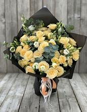 Букет цветов из:  Розы и Лизиантусы в Байчурово
