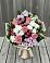 Букет цветов из: Альстромерии, Гвоздики, Розы и Хризантемы в Байчурово