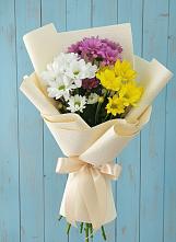 Букет цветов из:  Хризантемы в Байчурово
