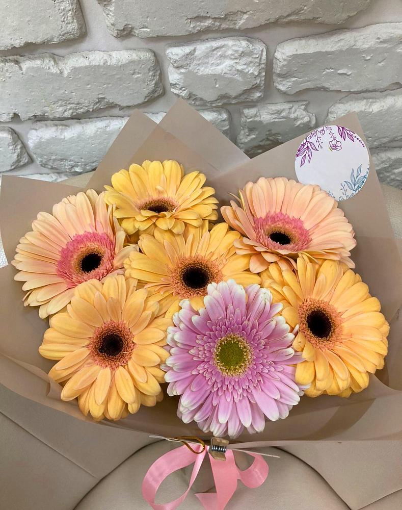 Букет цветов из: Герберы в Байчурово