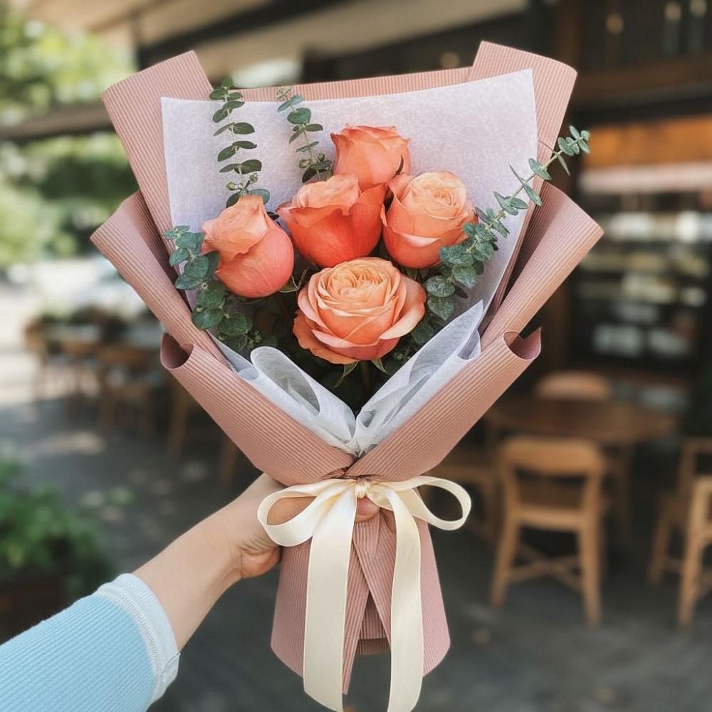 Букет цветов из: Розы в Байчурово