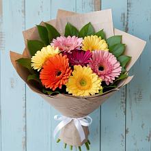 Букет цветов из:  Герберы в Байчурово