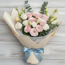 Букет цветов из:  Лизиантусы в Байчурово