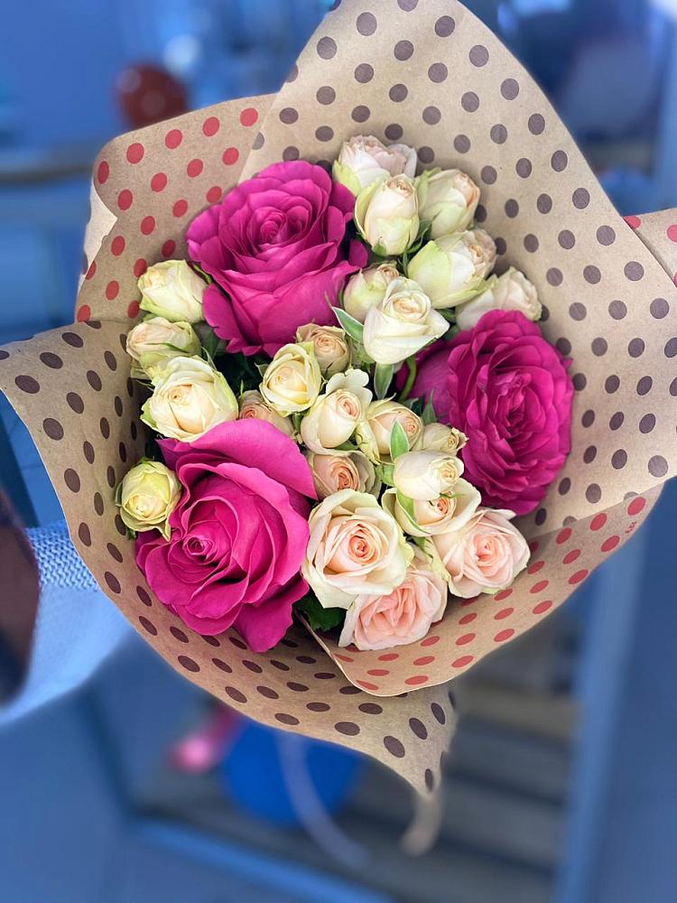 Букет цветов из: Розы в Байчурово