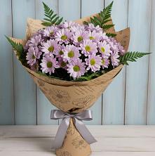 Букет цветов из:  Хризантемы в Байчурово