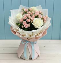 Букет цветов из:  Розы в Байчурово
