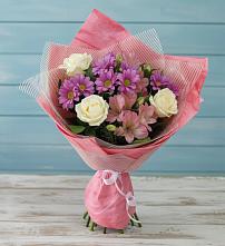 Букет цветов из:  Герберы в Байчурово