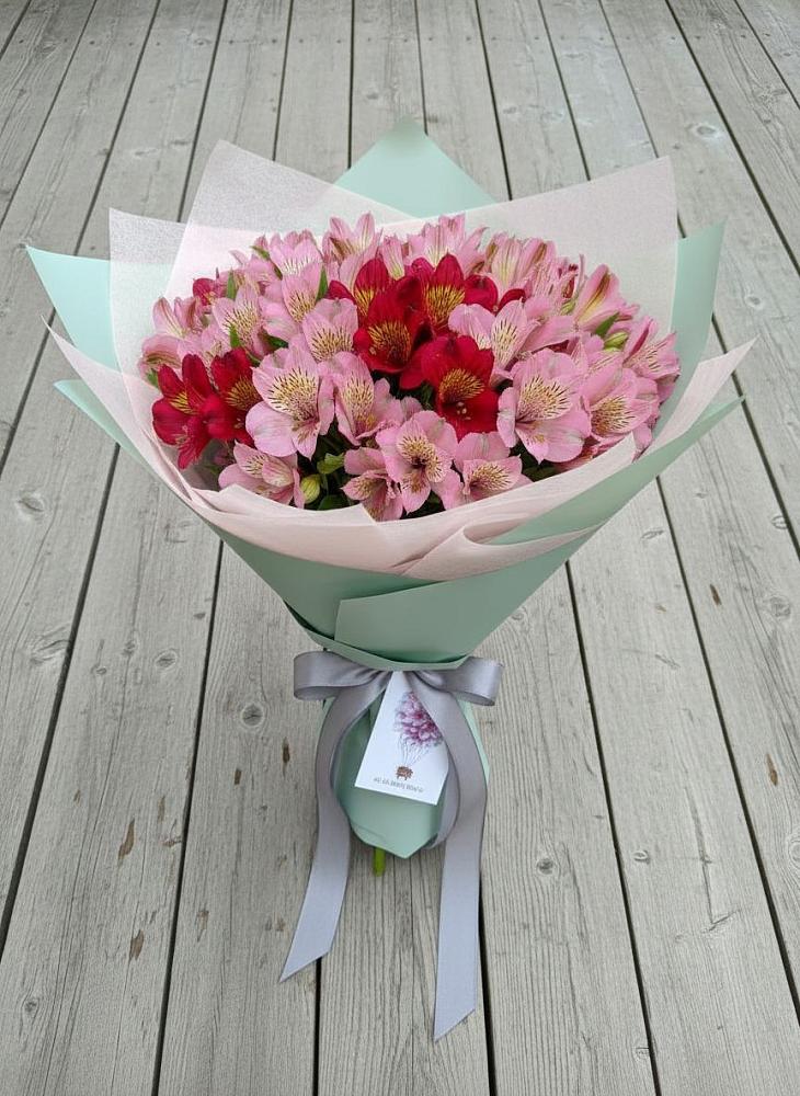 Букет цветов из: Альстромерии в Байчурово