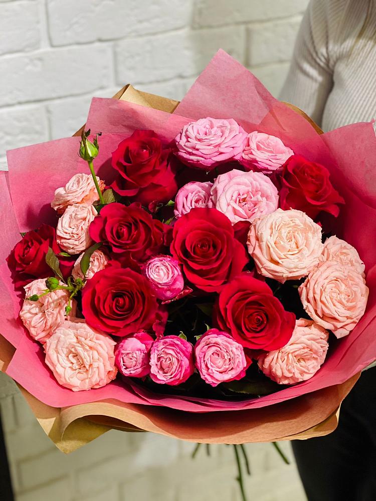 Букет цветов из: Розы в Байчурово