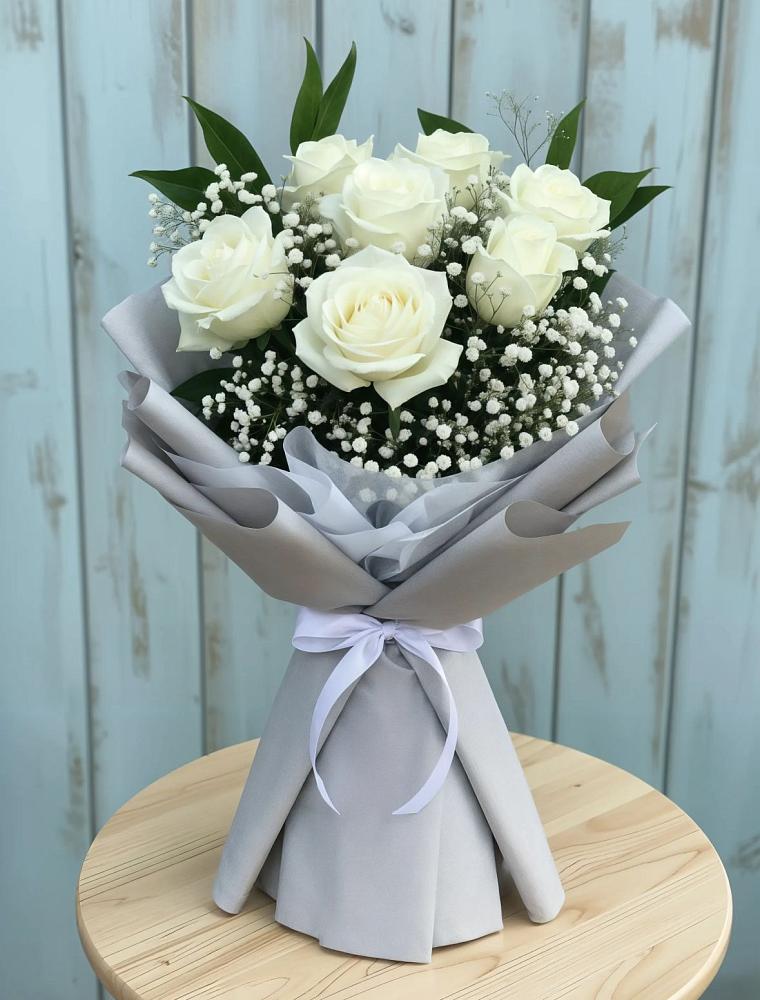 Букет цветов из: Розы в Байчурово