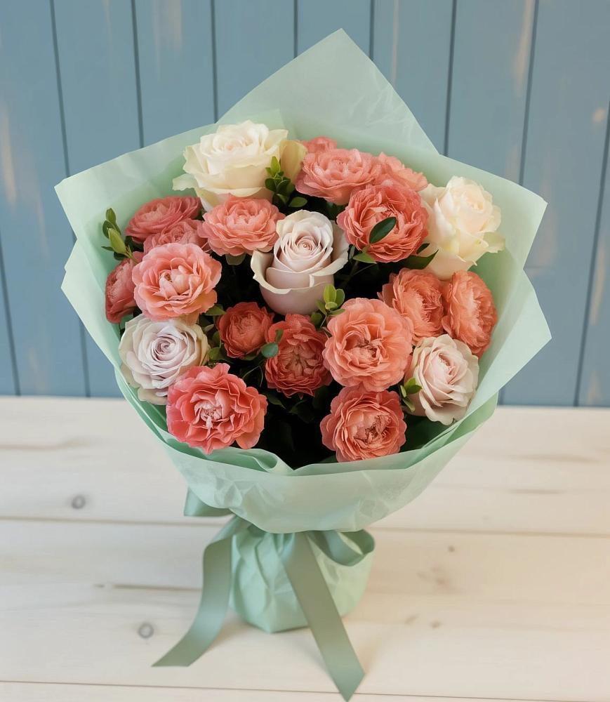 Букет цветов из: Розы в Байчурово