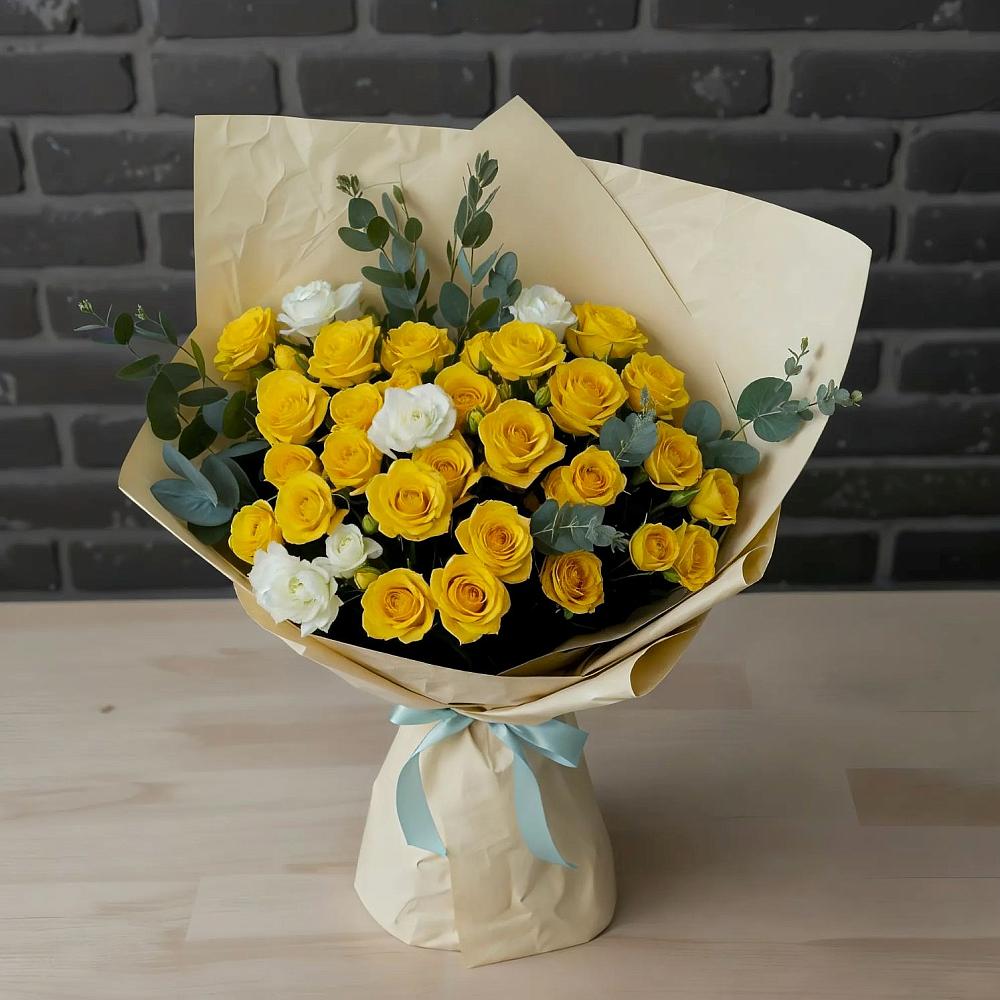 Букет цветов из: Розы в Байчурово