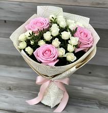 Букет цветов из:  Розы в Байчурово