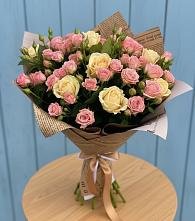 Букет цветов из:  Розы в Байчурово