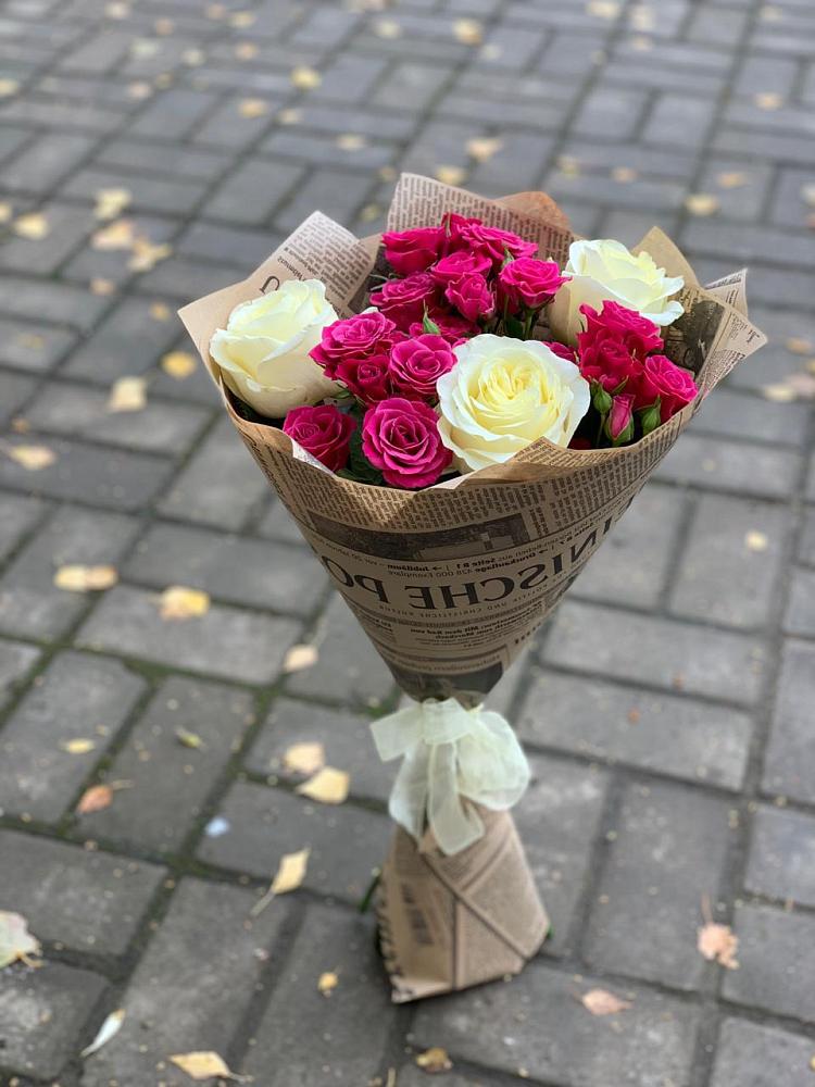 Букет цветов из: Розы в Байчурово