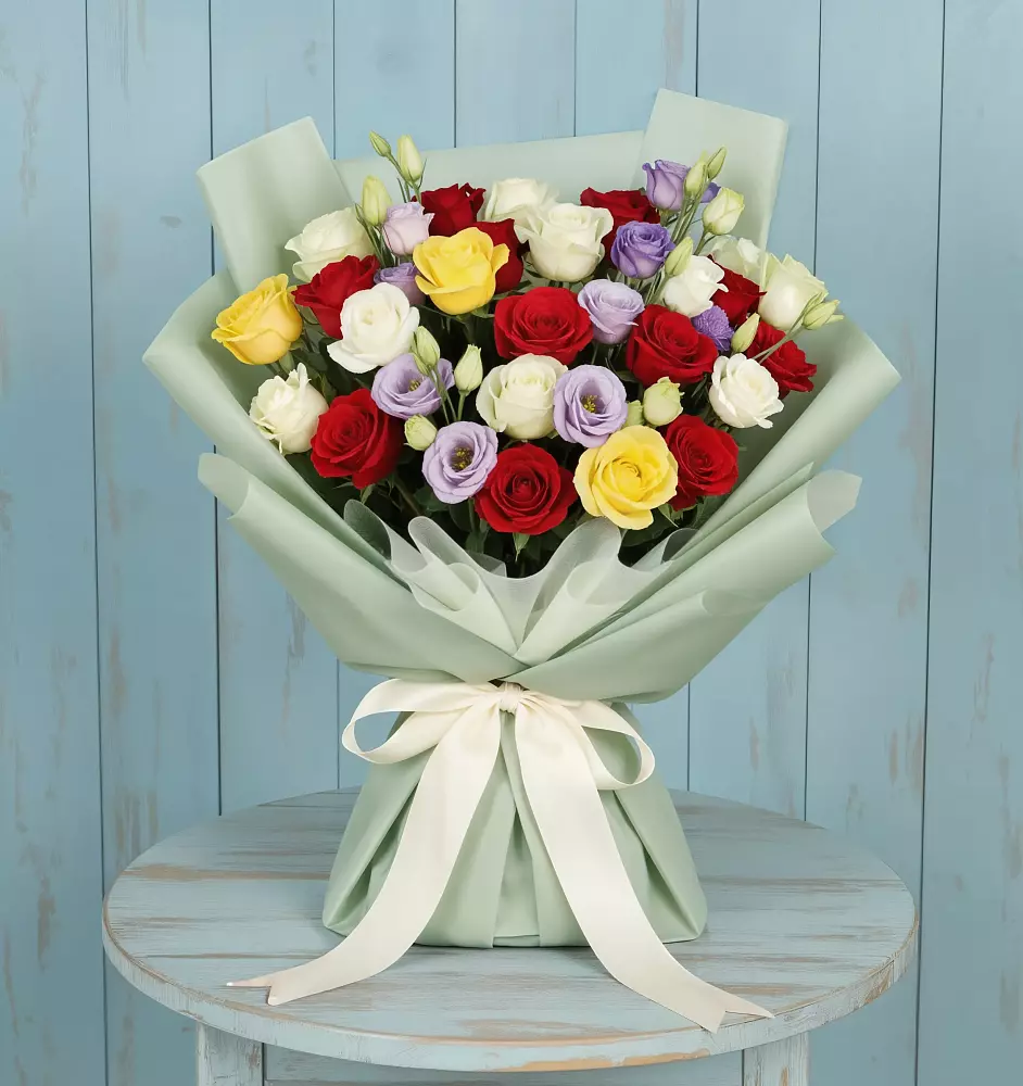 Букет цветов из: Розы в Байчурово