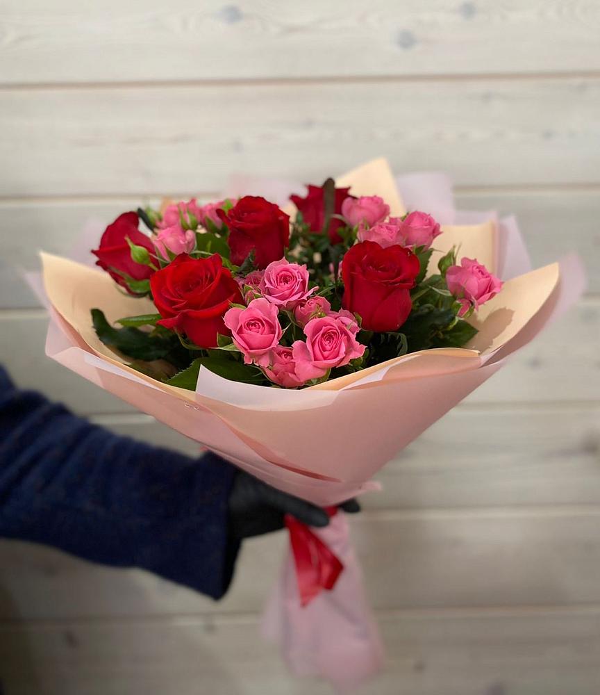 Букет цветов из: Розы в Байчурово