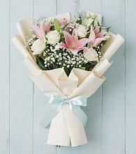 Букет цветов из:  Лилии в Байчурово