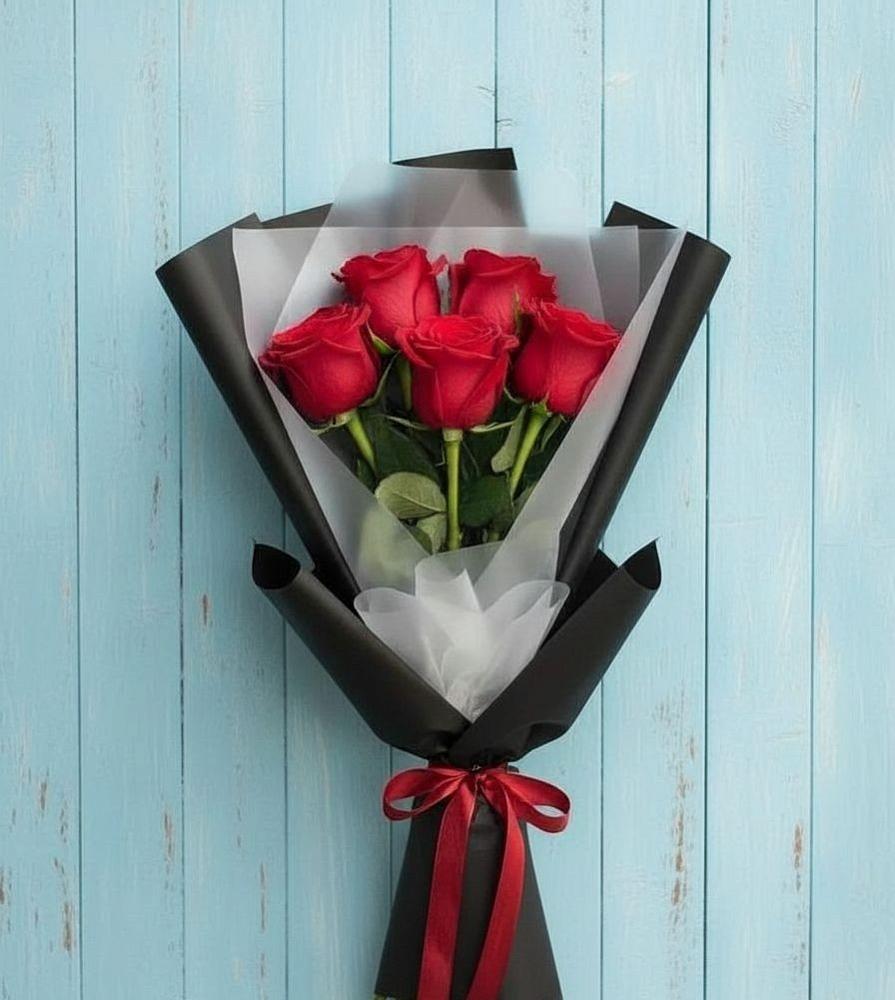 Букет цветов из: Розы в Байчурово